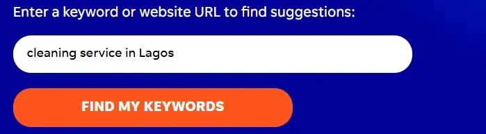 keyword research tool
