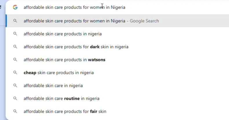 SEO Keyword Research for Free for Nigerian Businesses